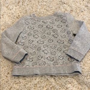 Cat & Jack sweatshirt 4t